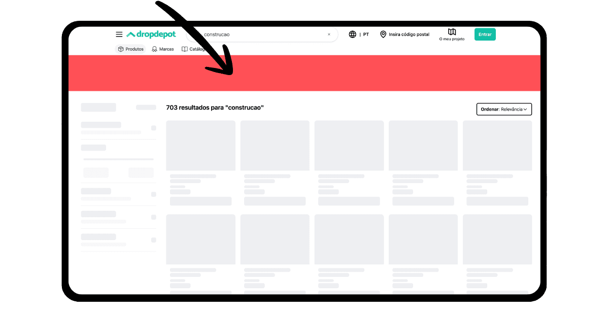 Anúncio na Página de Pesquisa